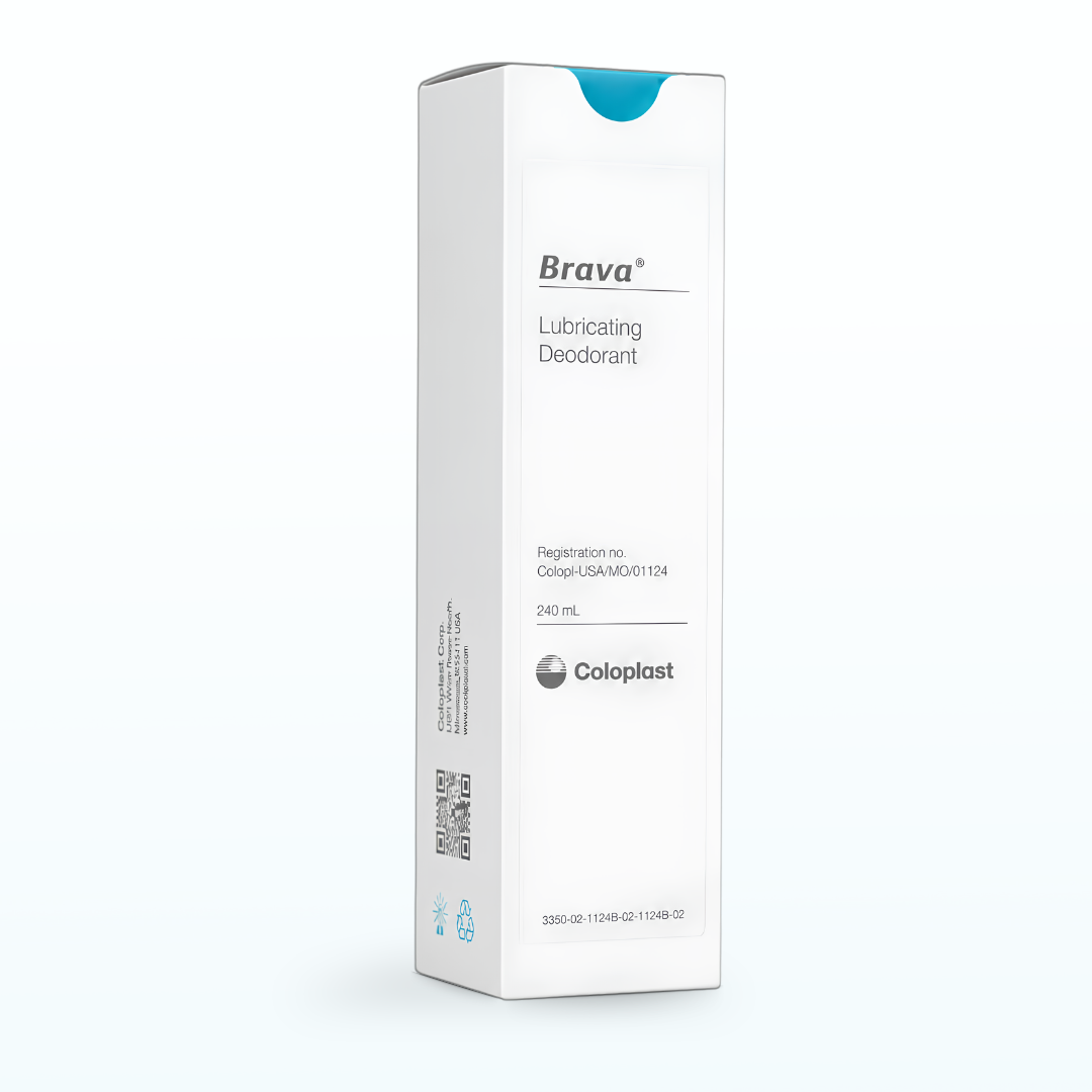 COLOPLAST BRAVA LUBRICATING DEODORANT 12061 - 8 Oz.