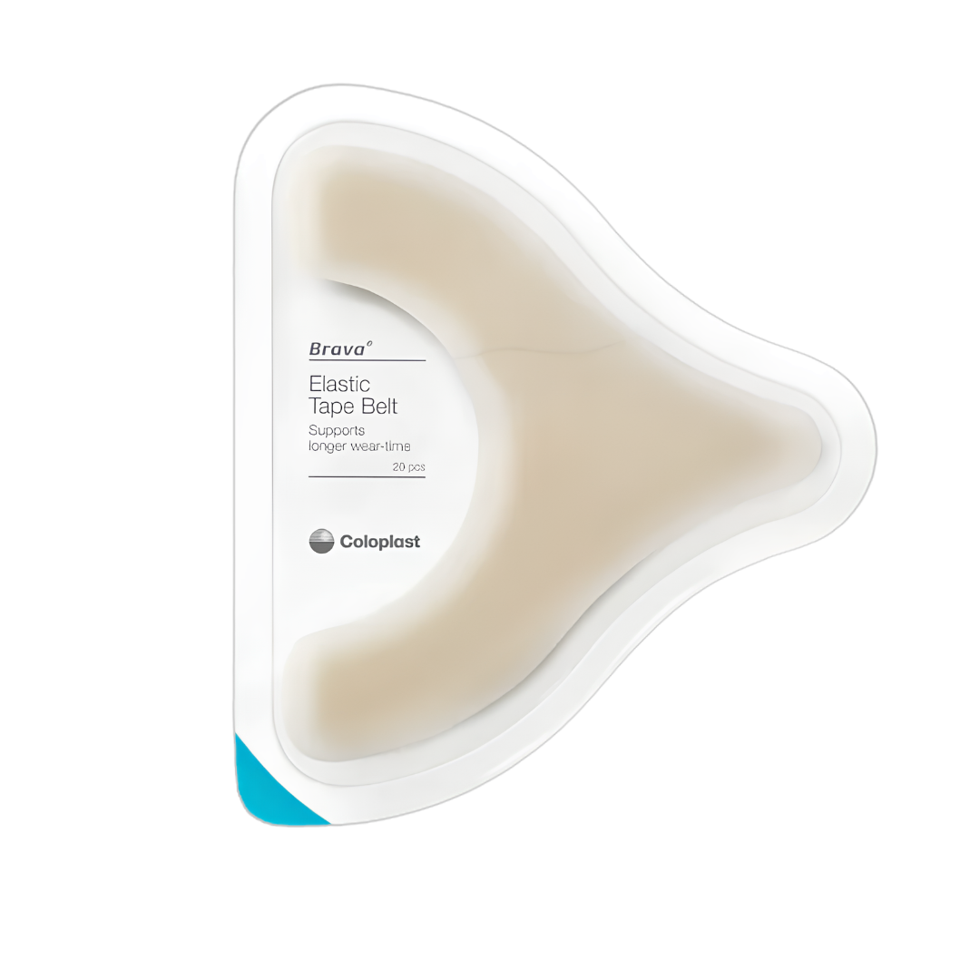 Coloplast 12072 Brava Elastic Barrier Tape (White And Brown)