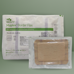 Mepilex Border Flex Self-Adherent Foam Dressing (15 x 20 cm) 595600