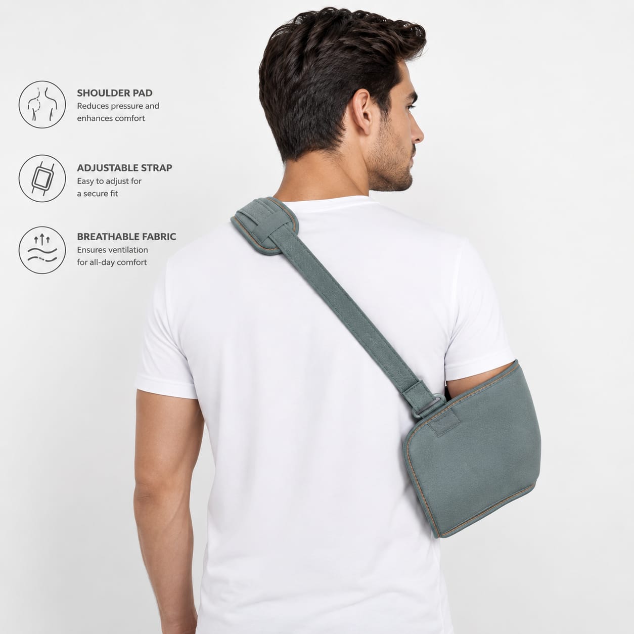 Vissco Tropical Arm Sling 0820 – Breathable Arm Support for Injury & Fracture