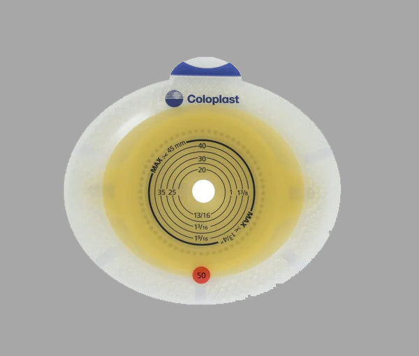 Coloplast 10025 Sensura (Click Xpro )Extended Wear Base Plate 50mm (10-45mm)