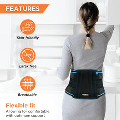 VISSCO PRO Lumboset Advance 2103 – Lumbosacral Support | Low Back Pain Relief