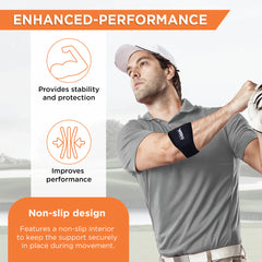 Vissco Tennis Elbow Support 2617 – Targeted Silicone Pressure Pad