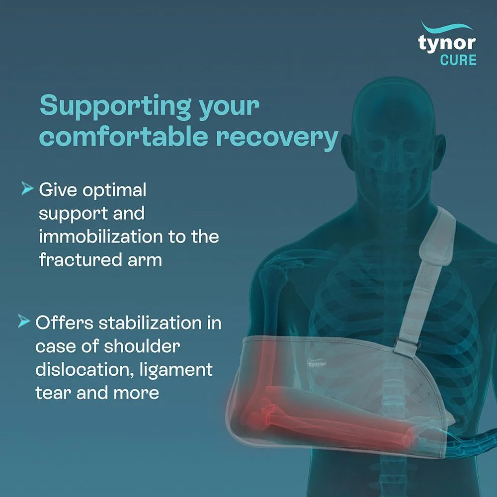 Tynor Cure Pouch Arm Sling (Tropical) C 01