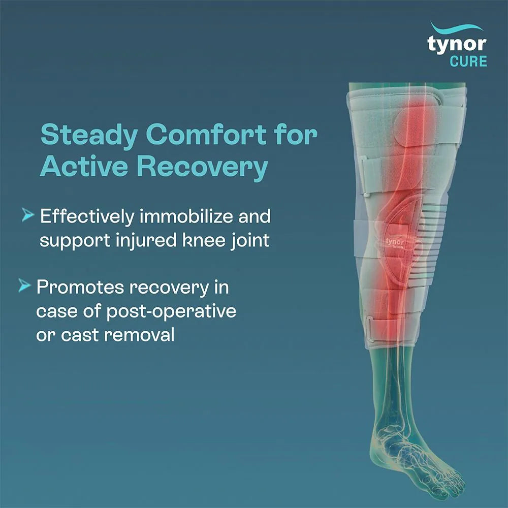 Tynor Cure Knee Immobilizer 19 Inch