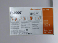 IV3000 Transparent Adhesive Film Dressing 10cm x 12cm (10 Pcs)