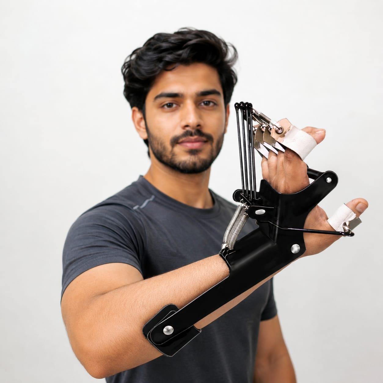VISSCO Dynamic Cock-Up Splint with Finger Extension 0649 – Wrist & Finger Support for Post-Injury