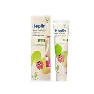 Hoplin Baby Tooth Gel – Grape Flavour – Pack of 2 (80g Each) | 6 to 36 ...