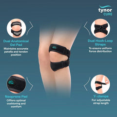 Tynor Sport Dual Patellar Knee Support - D 55