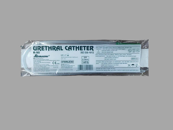 Romsons Urethral Catheter Sterile 4.70mm/14FG R-90