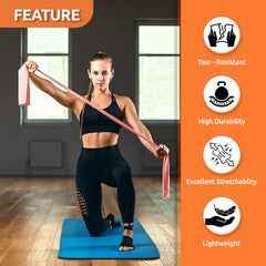 Vissco Activeband – Physical Resistance Bands PC H1042 (4042) | Latex-Free Exercise Bands for Strength Training & Rehabilitation