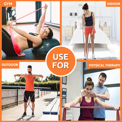 Vissco Activeband – Physical Resistance Bands PC H1042 (4042) | Latex-Free Exercise Bands for Strength Training & Rehabilitation