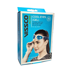 VISSCO ACTIVE Cool Eyes Gel 4145 – Cooling Eye Mask for Puffy Eyes, Dark Circles & Eye Pain Relief