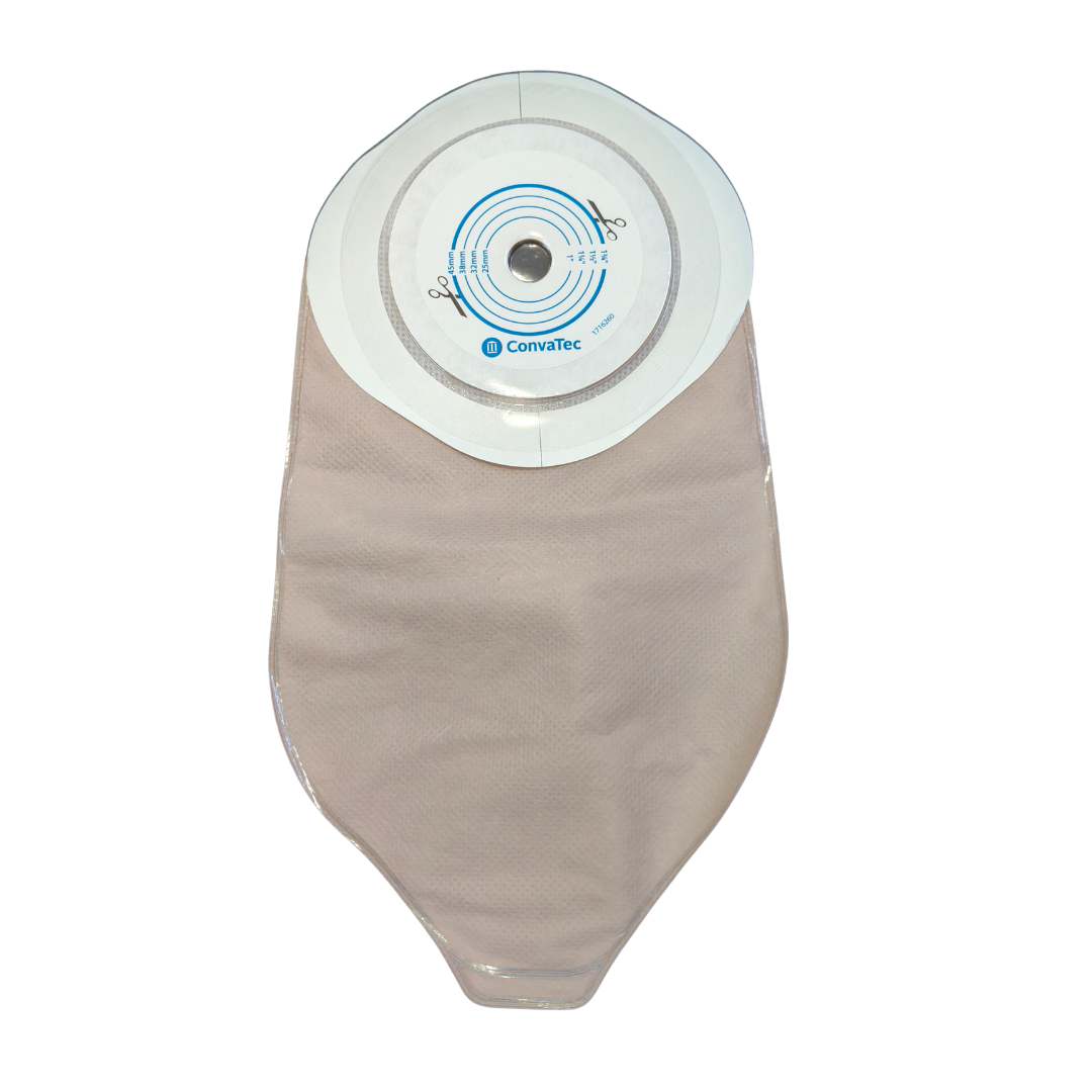 Convatec Esteem®+ Urostomy Pouch 13–45mm (421631) – With Durahesive® Barrier & Accuseal® Tap