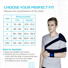 Vissco Elastic Shoulder Immobiliser with Cap PC 0813