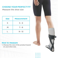 VISSCO Ankle Foot Orthoses AFO 0740 – Foot Drop Support | Rigid Lightweight