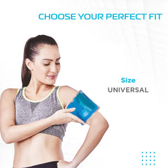 VISSCO ACTIVE Ice Cool Gel Pack – Cold Therapy for Pain & Swelling Relief | Reusable Gel Pack
