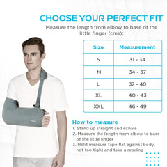 Vissco Tropical Arm Sling 0820 – Breathable Arm Support for Injury & Fracture