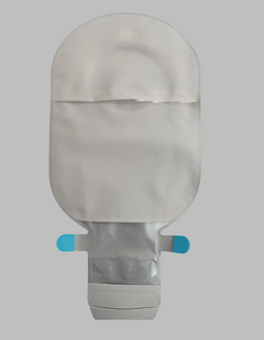 Coloplast Sensura Mio Click Ostomy Bag 2-Piece Open With Inspection Window Neutral Grey 60mm 11452
