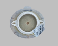 Coloplast 10387 Sensura Maxi Transparent 70mm and 10045 Sensura Extended Wear Base Plate 70mm (10-65mm)