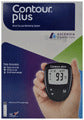 Contour Plus Glucometer With Free 25 Strips  (Black)