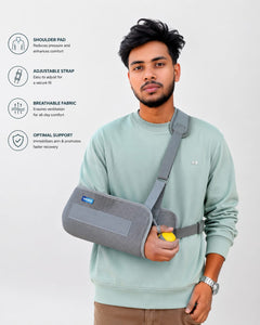 VISSCO Shoulder Abduction Support 0815 – with Pillow & Foam Ball | Shoulder Immobilizer