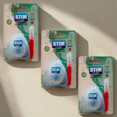 STIM Floss Interdental Cleaner – Pack of 3 |  Minty Flavour