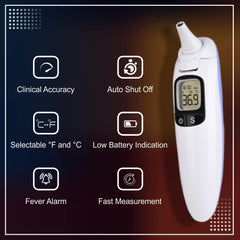 BPL AccuDigit IR-D2 Infrared Ear & Forehead Thermometer