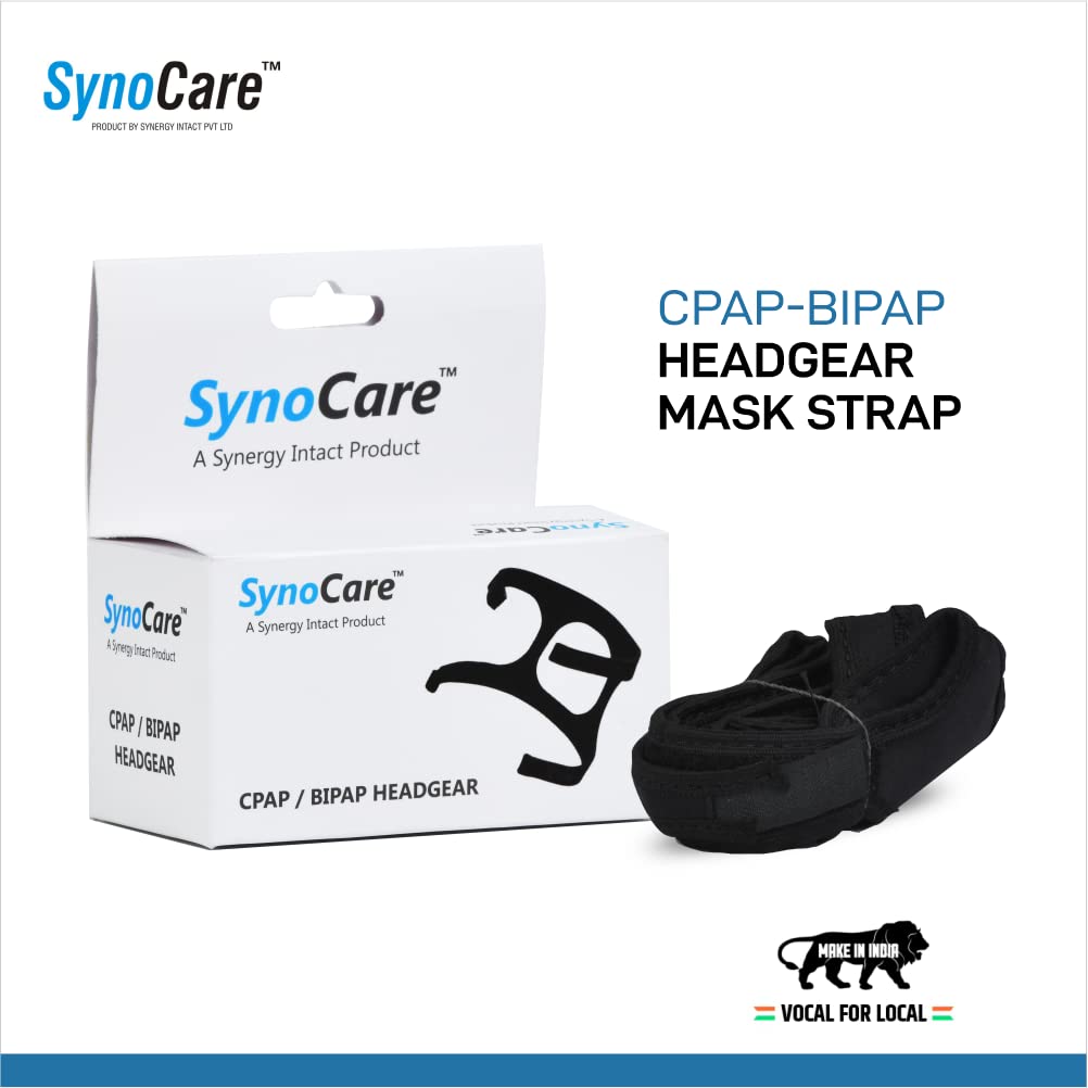 Synocare CPAP/BPAP Headgear Mask Strap – Grey