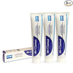 STIM Ri-namel Enamel Repair Toothpaste | Strengthens Enamel & Gum Health | Hydroxyapatite + Fluoride Formula | 80g for Daily Use
