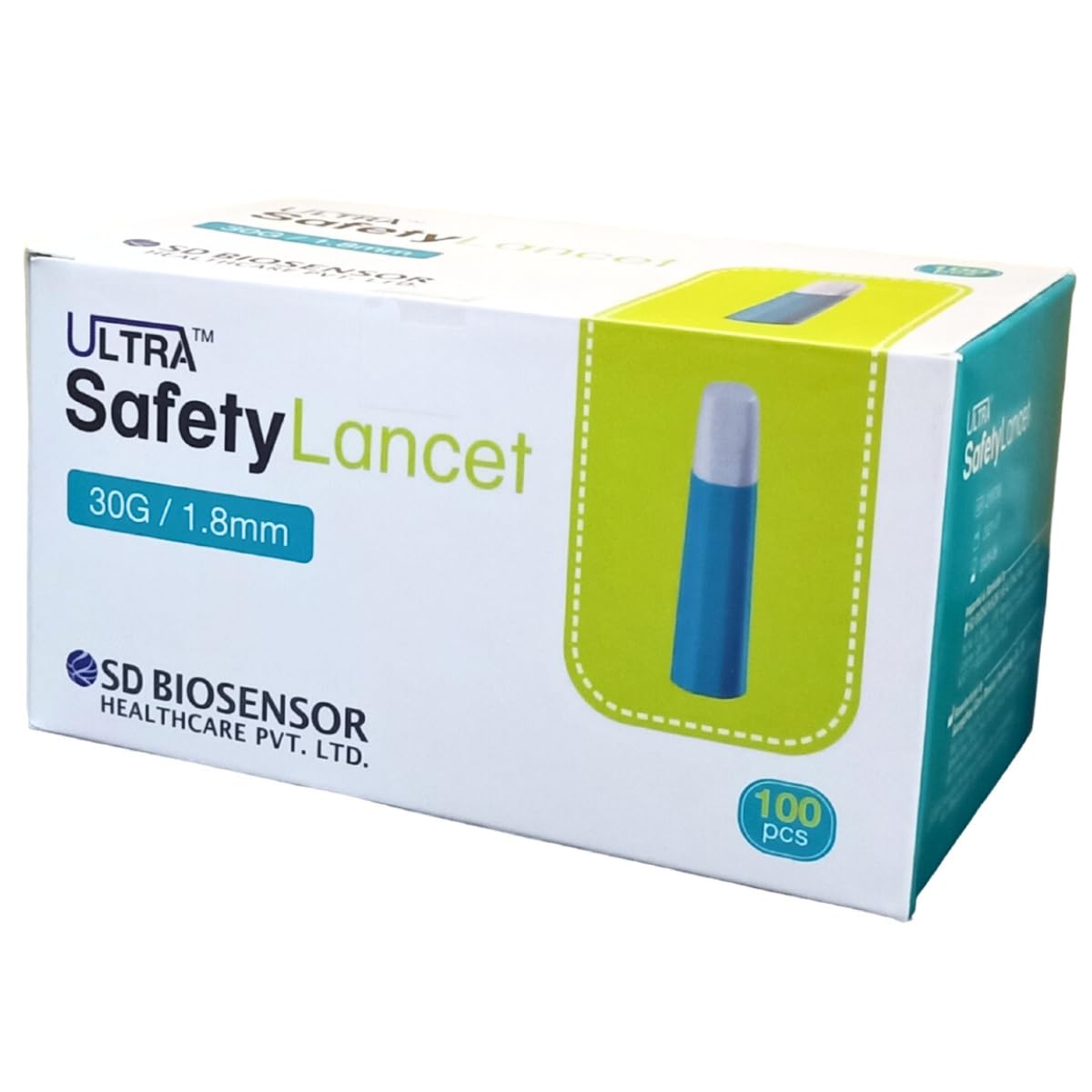 Painless & Safety Lancets (SD Biosensor) 200Pcs