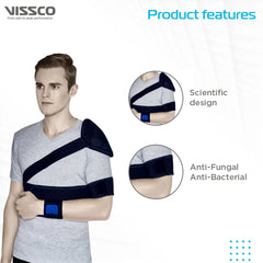 Vissco Elastic Shoulder Immobiliser with Cap PC 0813