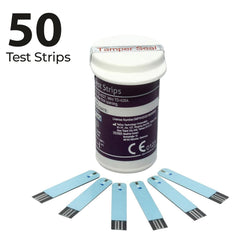 SMARTCARE Blood Glucose Test Strips – 50 Strips | Accurate Diabetes Monitoring Strips for SMARTCARE Glucometer