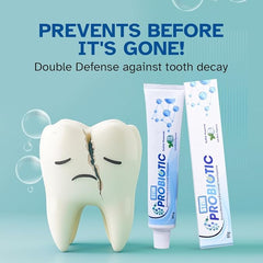 STIM Probiotic Toothpaste – 60g | Good Bacteria Enriched | Ice Mint Flavour | Xylitol Powered