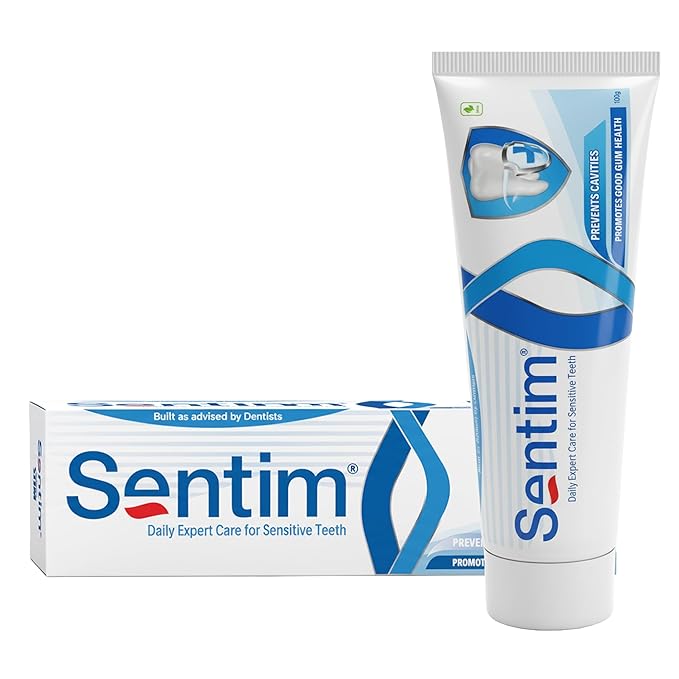 Stim Sentim Toothpaste for Sensitive Teeth – 100g (Pack of 3)