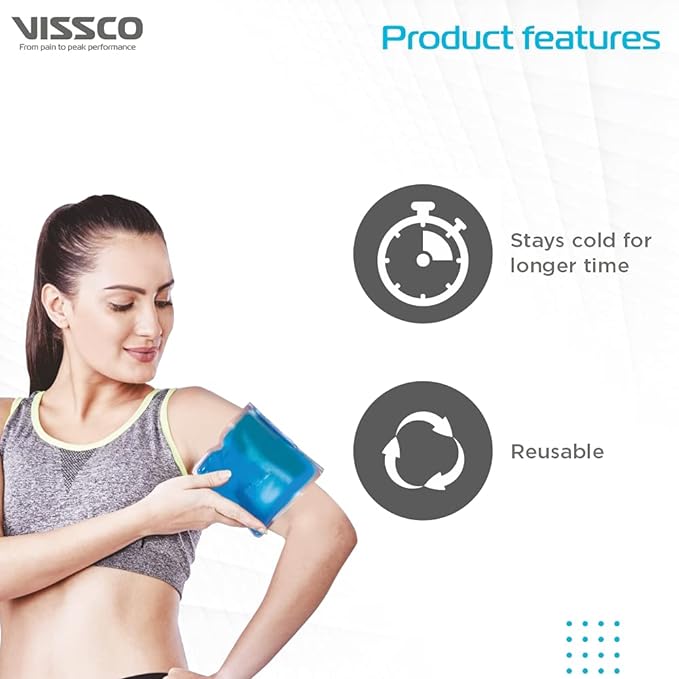 Vissco Active Ice Cool Gel Pack 4134 (24cms x 12 cms )