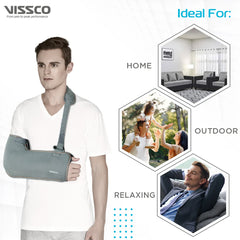 Vissco Tropical Arm Sling 0820 – Breathable Arm Support for Injury & Fracture