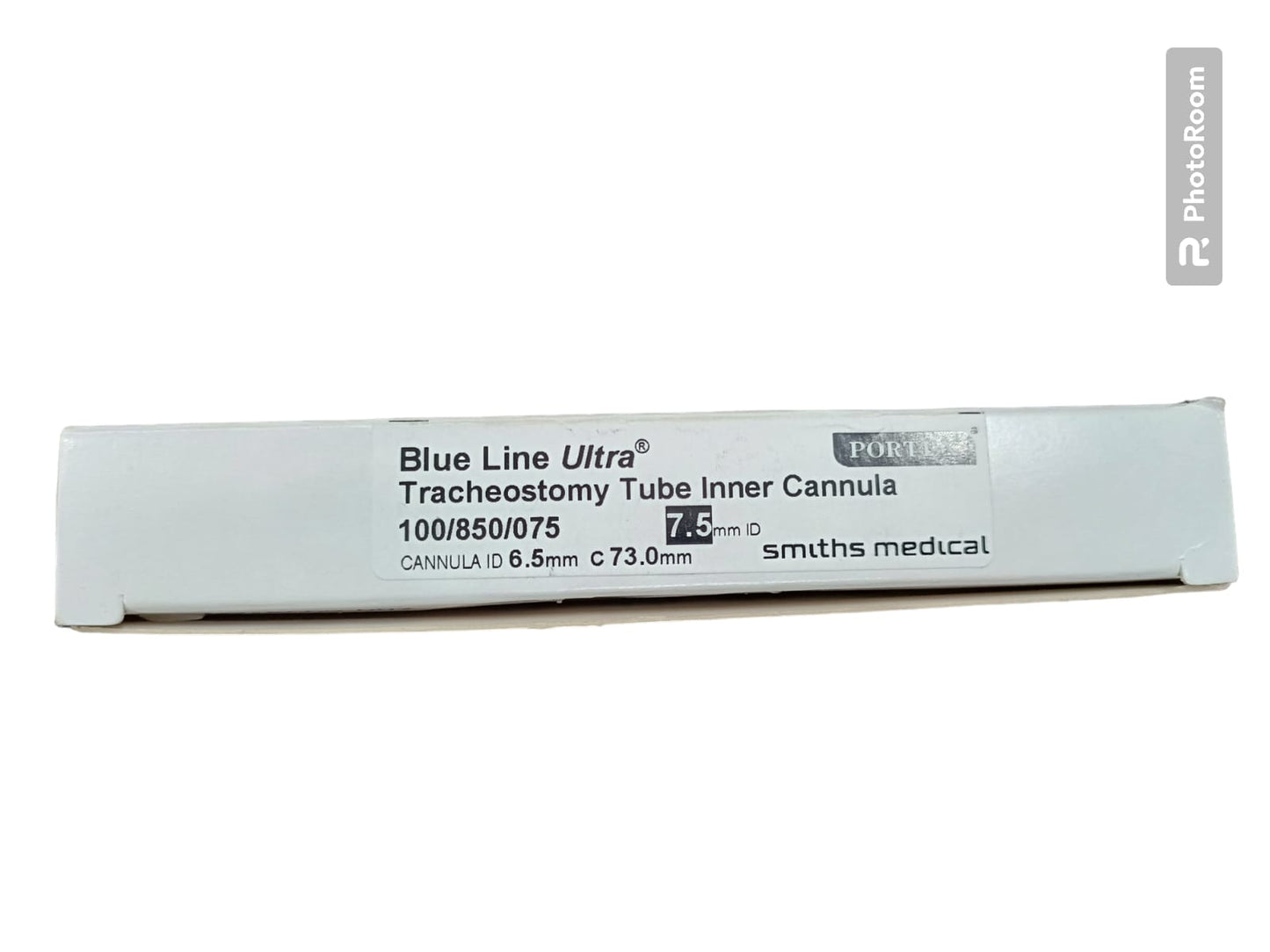 Portex Blue Line Ultra 7.5mm Inner Cannula Plain Tracheostomy Tubes