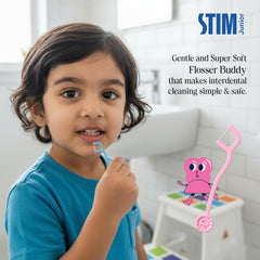 STIM Hoppy Kids Toothbrush (3–10 Years) – Super Soft Bristles for Gentle Cleaning & Gum Protection | Pack of 3