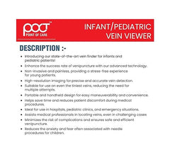 POCT Pediatric Vein Viewer Rechargeable LED Vein Locator PHI50