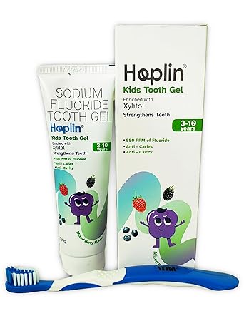 STIM Junior Kids Tooth Gel Pack of 3 | 3-10 Years | Milk & Berry ...