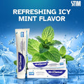 STIM Ri-namel Enamel Repair Toothpaste | Strengthens Enamel & Gum Health | Hydroxyapatite + Fluoride Formula | 80g for Daily Use
