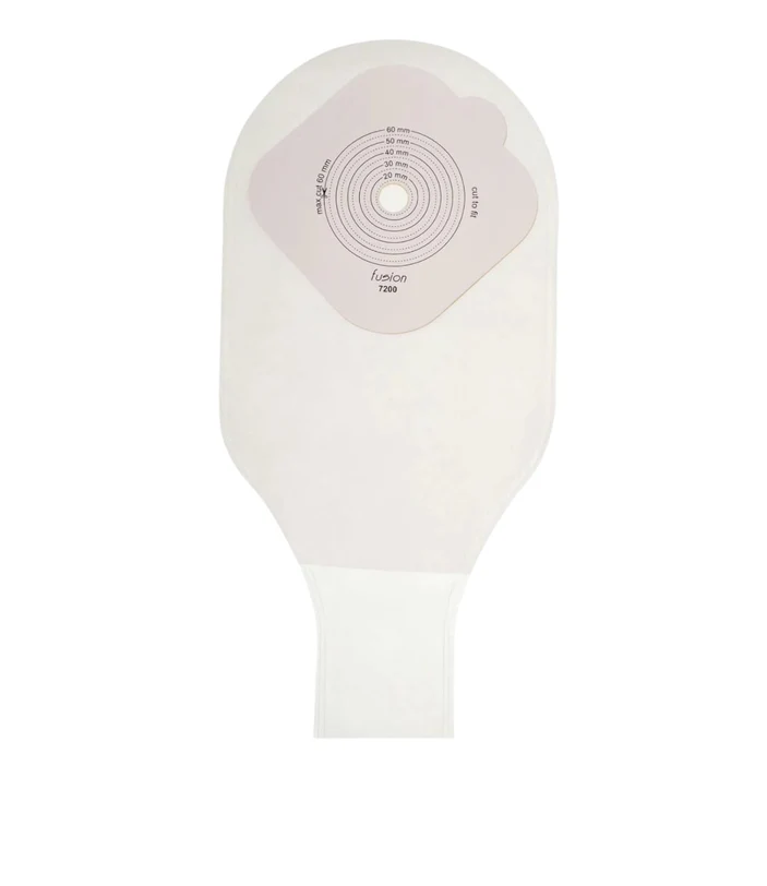 Prowess fusion One Piece Ostomy Bag Transparent-7200 60mm (10 Pcs)