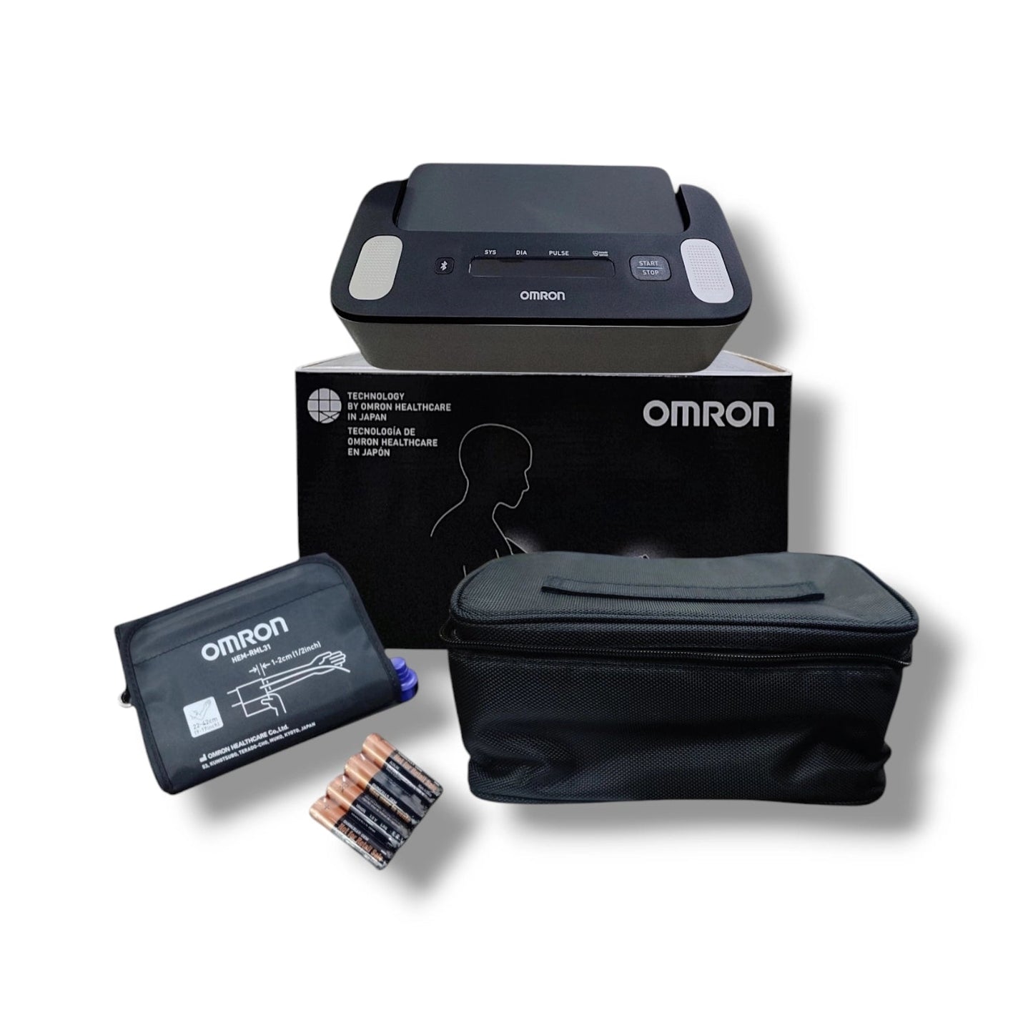 OMRON HEM-7530T Blood Pressure Monitor ECG Machine Measure BP, ECG, AFib