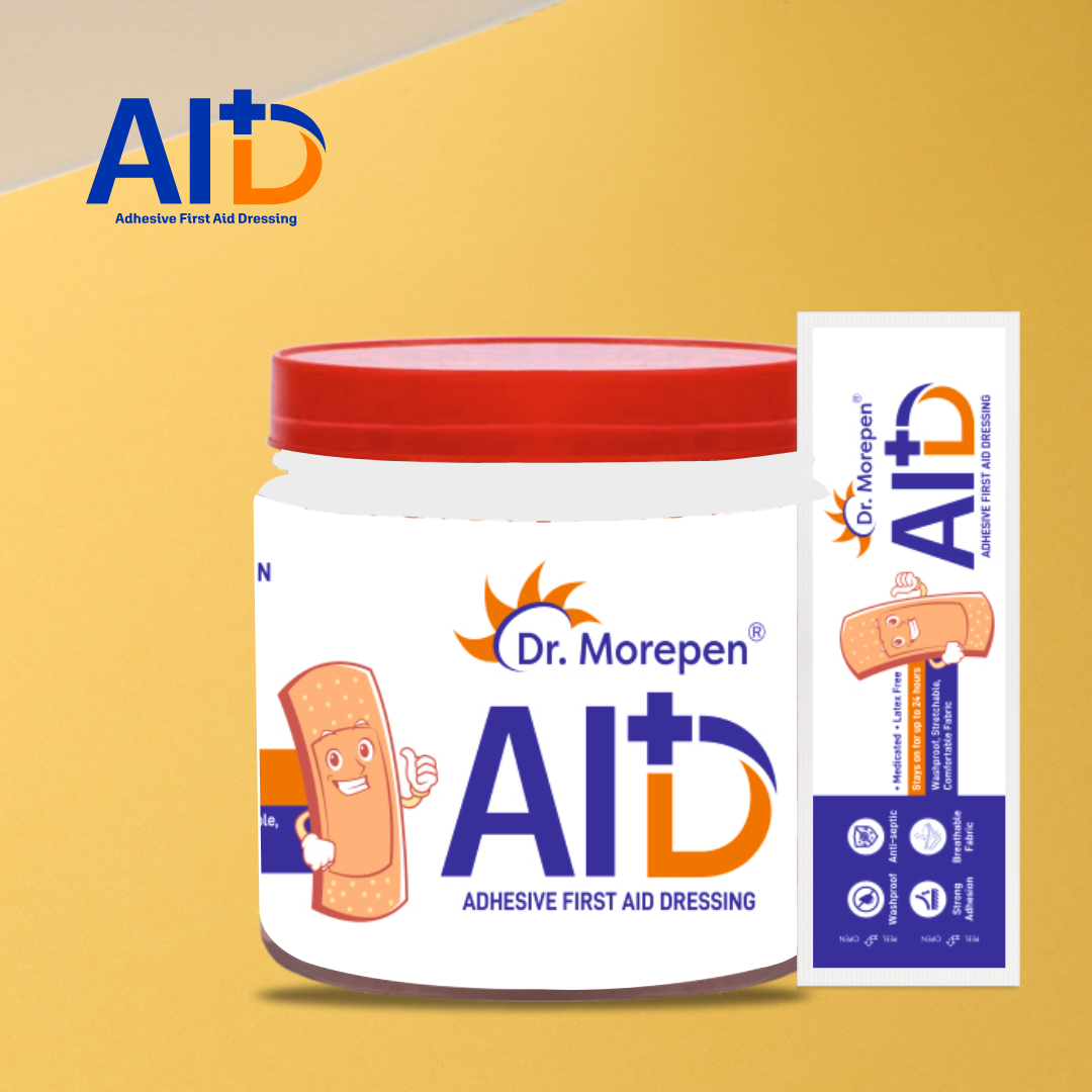 AID Adhesive First Aid Dressing – 100 Stem (2 Pcs)