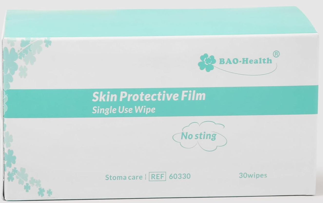 Bao-Health Skin Protective Film Wipes No Sting 30 Wipes 60330