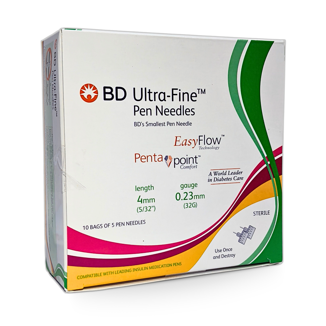 BD Ultra-Fine Pen Needles 4mm 32G – Sterile Insulin Pen Needles