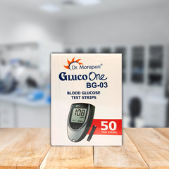 Dr. Morepen Gluco One BG-03 Test Strips – 50 Strips