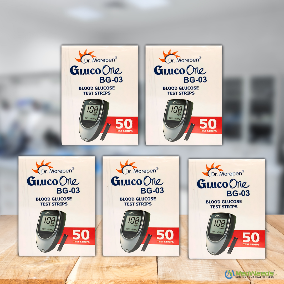 Dr. Morepen Gluco One (BG-03) Glucose Strips