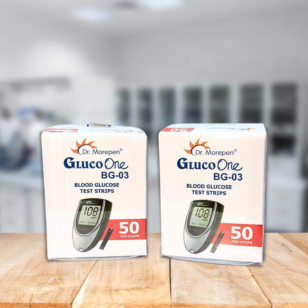 Dr. Morepen Gluco One (BG-03) Glucose Strips